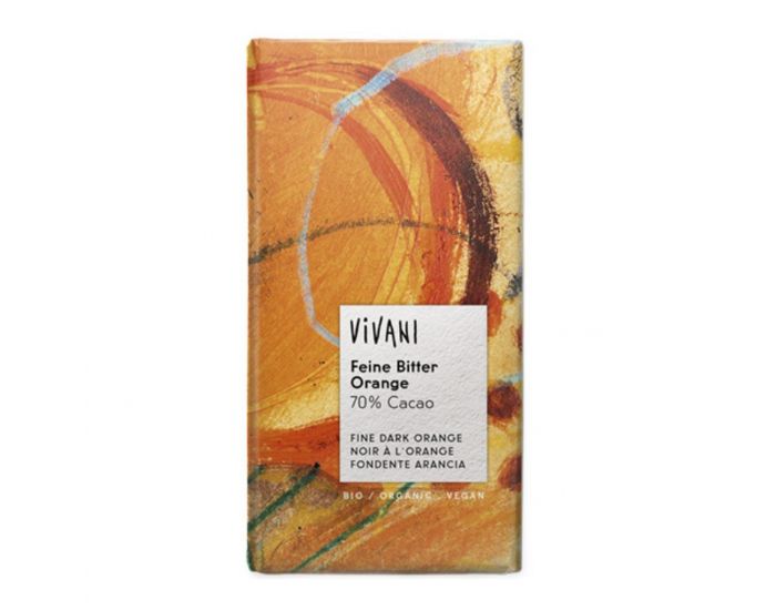 VIVANI Chocolat noir orange vegan 100g bio
