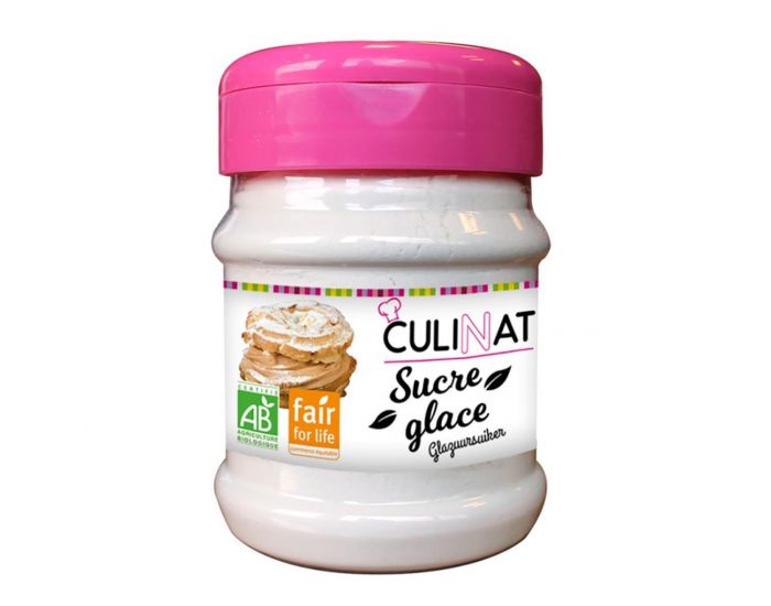 CULINAT Sucre Glace Equitable Avec Saupoudreur - 135g