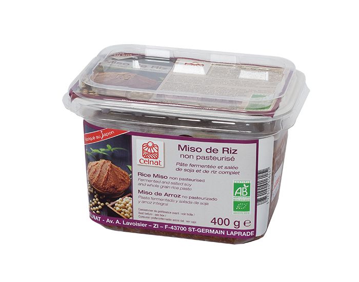 CELNAT Miso De Riz Non Pasteuris� - 400g