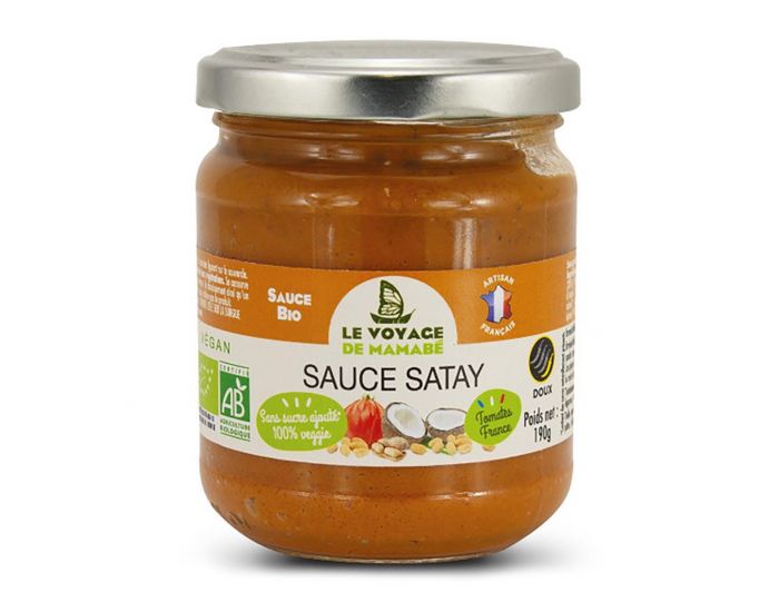 LE VOYAGE DE MAMABE Sauce Satay - 190g 