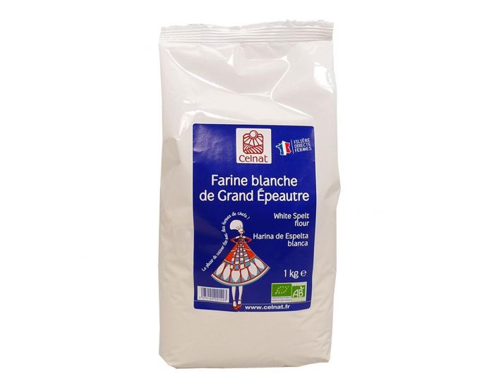 CELNAT Farine De Grand Epeautre Blanche - 1kg