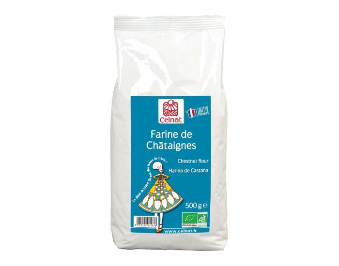 CELNAT Farine De Chtaigne Origine France - 500g
