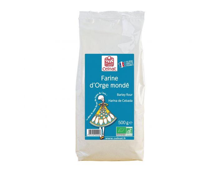CELNAT Farine D'Orge Mond� - 500g