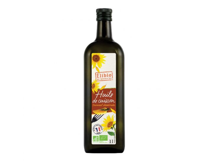 ELIBIO Huile Tournesol D�sodoris�e Bio - 1L