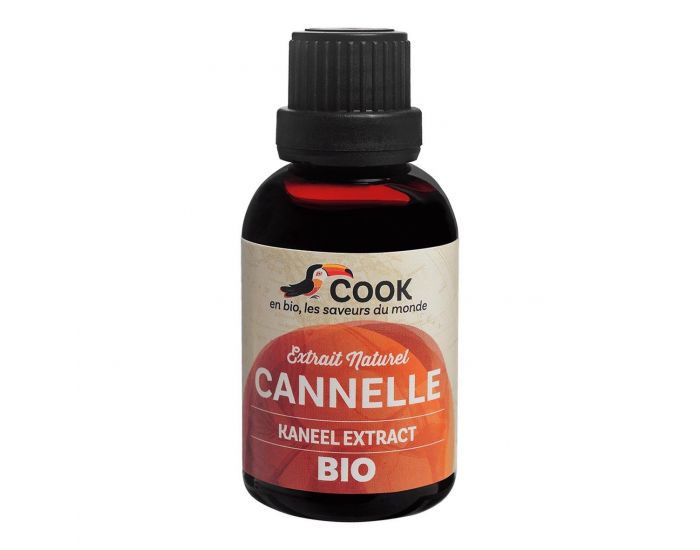 COOK Extrait Naturel de Cannelle Bio - 50 ml
