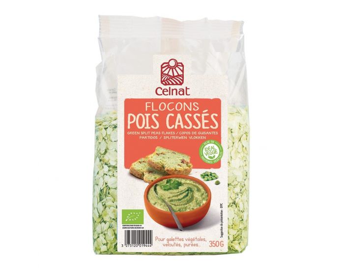 CELNAT Flocons De Pois Casss - 350g 