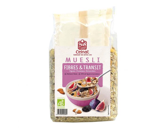 CELNAT Muesli Fibres & Transit - 375g