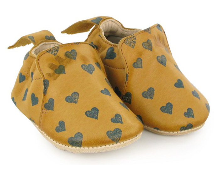 EASY PEASY Chaussons en Cuir Blublu Lovely Oxi