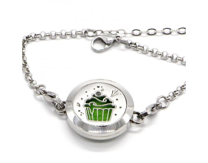 SUN AND SIA Bracelet d'Aromath�rapie - Cup Cake