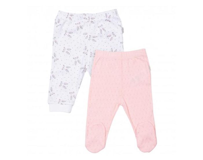 SEVIRA KIDS Set de 2 Pantalons Bébé en Coton Bio - LÉONIE