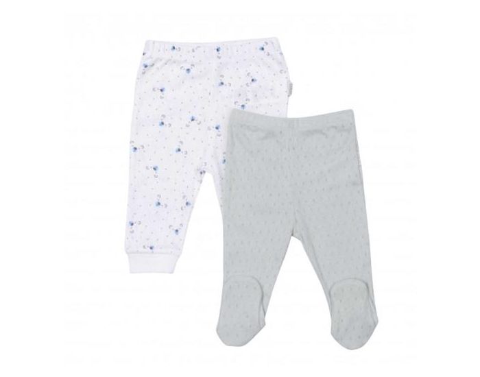 SEVIRA KIDS Set de 2 Pantalons B�b� en Coton Bio - L�ON