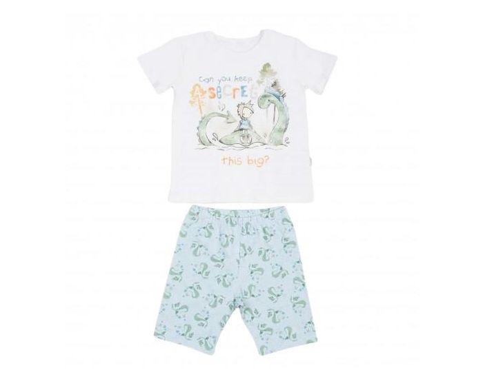 SEVIRA KIDS Pyjama Gar�on en coton Bio - DINO SECRET
