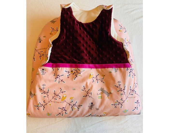  MA TERRE ET MOI Gigoteuse Laine De M�rinos Et Coton Recycl� - Lapin Coquelicot 