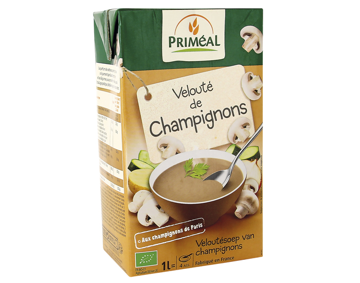 PRIMEAL Velout de Champignons - 1 L