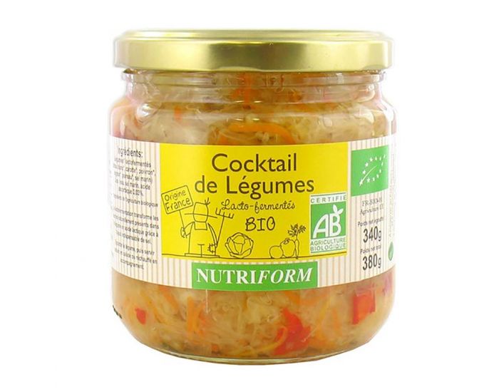 NUTRIFORM Cocktail de L�gumes Lactoferment� - 380g
