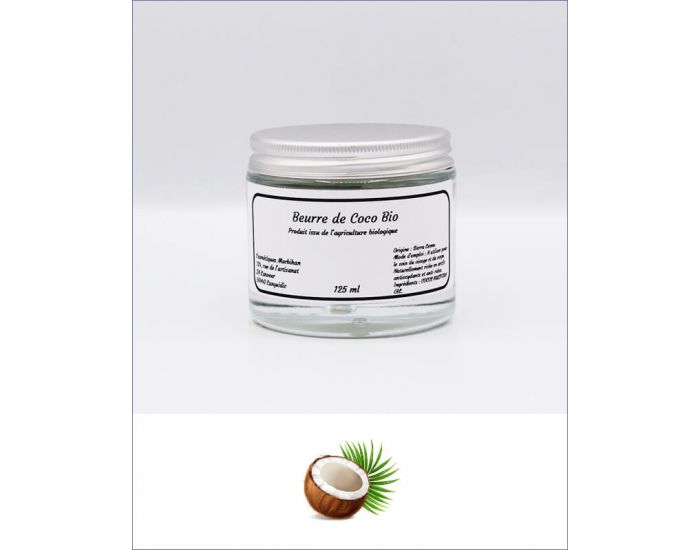 COSMETIQUE MORBIHAN Beurre de Coco Bio - 125 ml