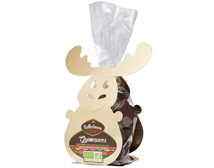 BELLEDONNE Renne de No�l avec Guimauves de Chocolat - 60 g