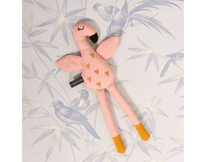 ROOMMATE Peluche Flamant Rose - D�s la Naissance