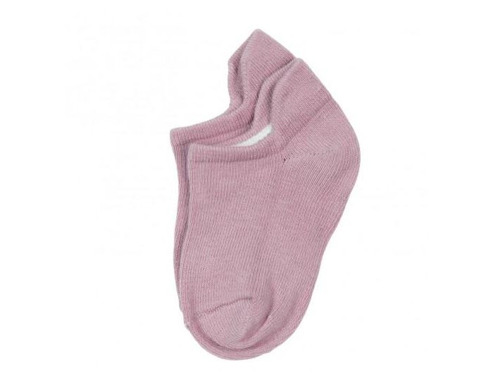 SEVIRA KIDS Chaussettes Enfant Coton Biologique - Vieux Rose
