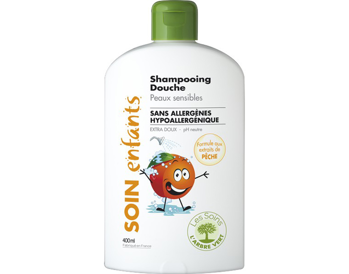L'ARBRE VERT Shampooing Douche Enfant - Peaux Sensibles 