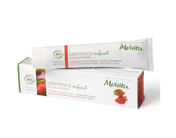 MELVITA Dentifrice enfant - Ds 3 ans - 75 ml