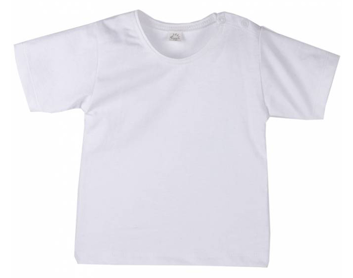 IOBIO T-Shirt Bb en Coton Bio - Blanc