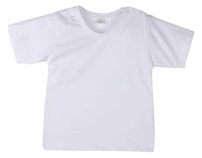 IOBIO T-Shirt B�b� en Coton Bio - Blanc