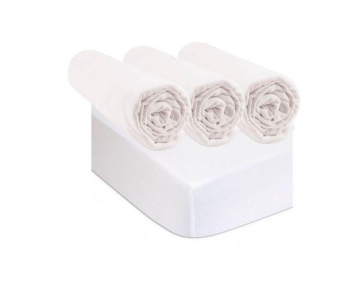 EASY DORT Lot de 3 Draps Housse + 2 Al�ses - 40x90 cm