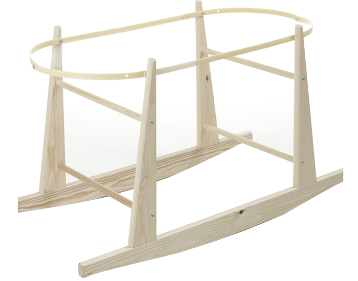 NATURESPUREST Support pour Couffin - Bois Naturel