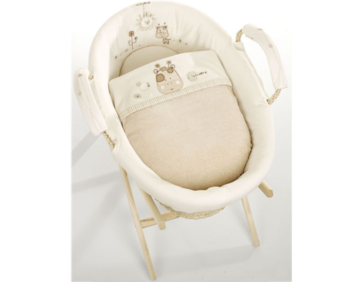 NATURESPUREST Sleepy Safari - Couffin et sa Couverture