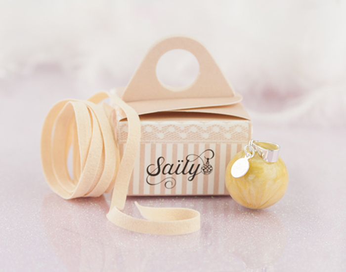 SAILY Bola P'tit Nature Vanille - Cordon Su�dine