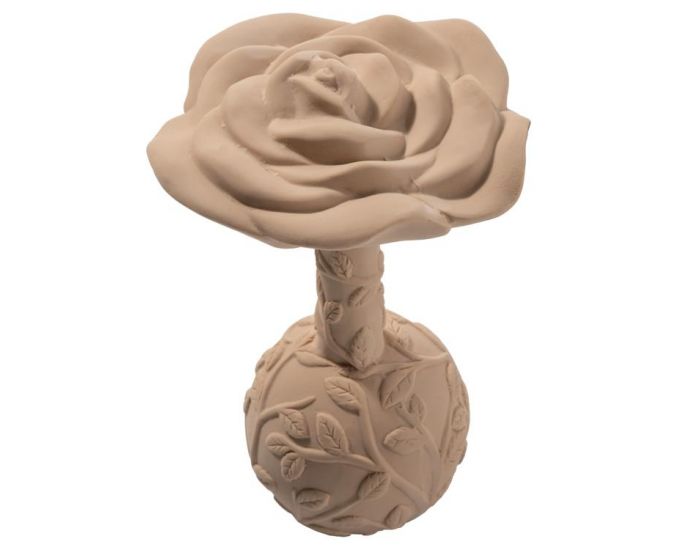 NATRUBA Hochet de Dentition en Caoutchouc Naturel - Rose - D�s la Naissance