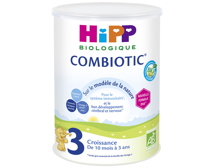 HIPP Pack x6 Croissance Combiotic - Ds 12 mois - 800 g