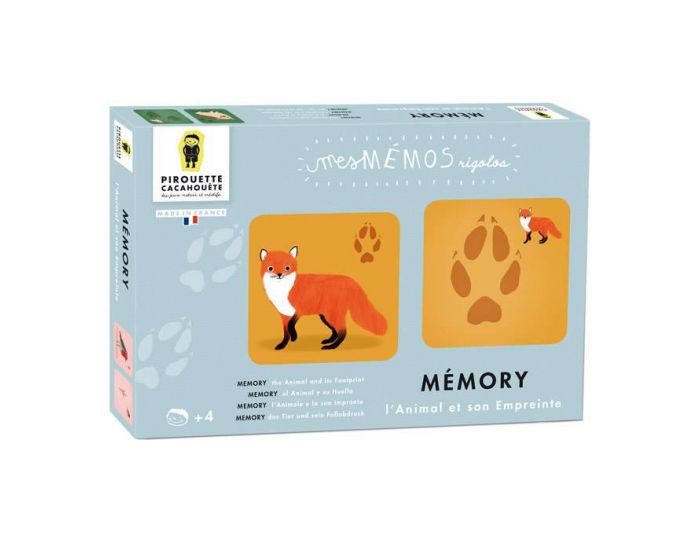 PIROUETTE CACAHOUETE Mes M�mos Rigolos - L'Animal et Son Empreinte - D�s 4 ans