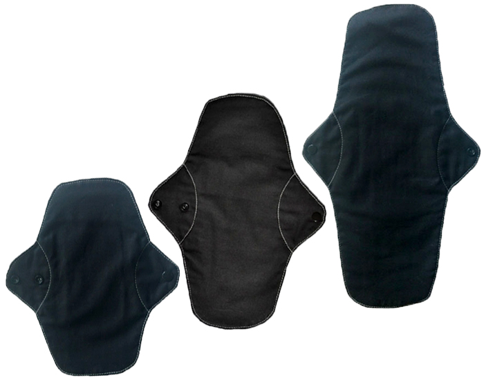 PLIM Serviette Absorbante Lavable - Noir