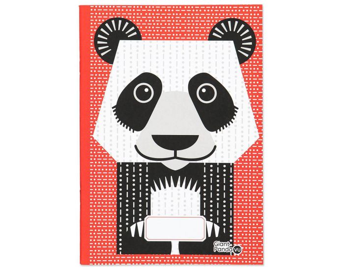 COQ EN PTE Cahier A5 - Panda Rouge