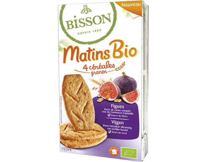 BISSON Matins Bio Figues - 200 g