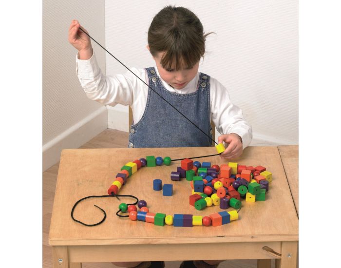 TICKIT Perles de la�age en bois - D�s 3 ans