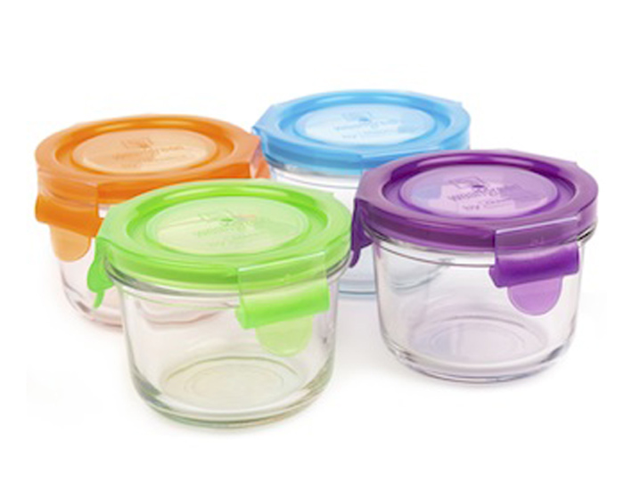 Weangreen 4 Pots De Conservation Repas Bebe En Verre 160 Ml