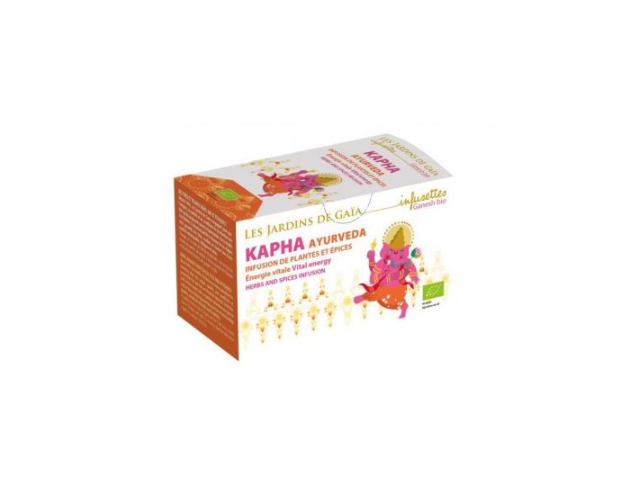 LES JARDINS DE GAIA Kapha - Ayurv�da - Infusion de Plantes et �pices - 40 g