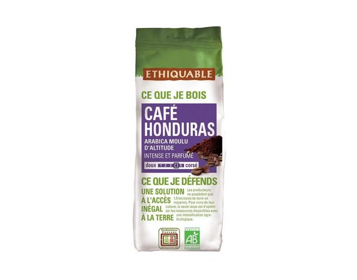 ETHIQUABLE Caf Honduras Moulu Bio & Equitable - 250 g
