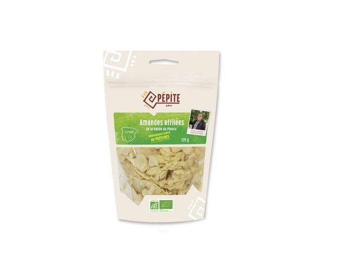 DIRECT PRODUCTEURS Amandes Effil�es Bio - 125 g