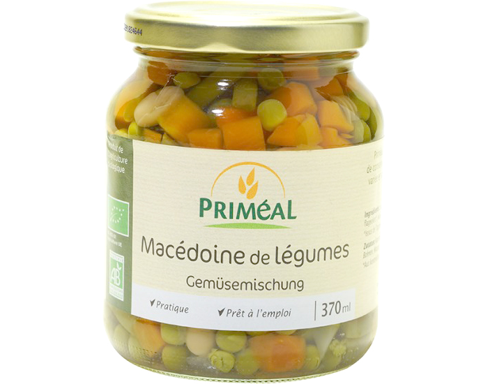 PRIMEAL Conserve de Macdoine de Lgumes - 350g