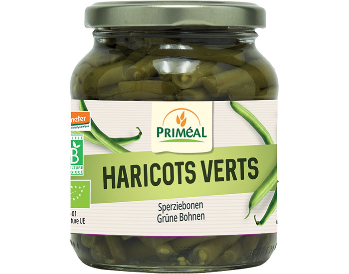 PRIMEAL Conserve de Haricots Verts - 370g