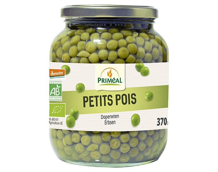 PRIMEAL Conserve de Petits Pois - 370g