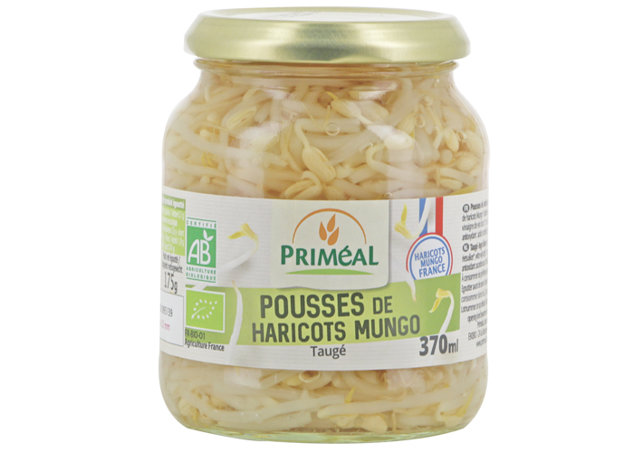 PRIMEAL Conserve Pousses de Haricots Mungo - 330g