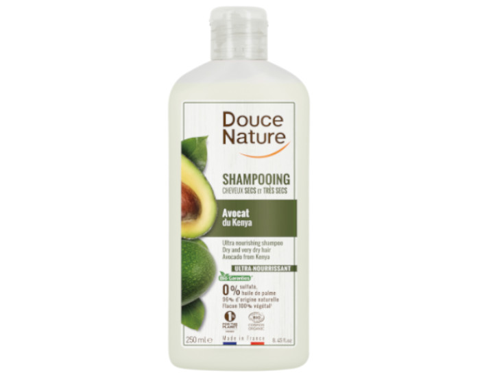 DOUCE NATURE Shampooing Ultra-Nourrissant Cheveux Secs et Très Secs - 250 ml