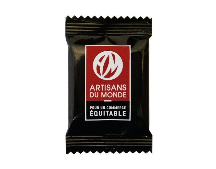 ARTISANS DU MONDE Napolitains carrs de chocolat Noir bio & quitable - 5 g