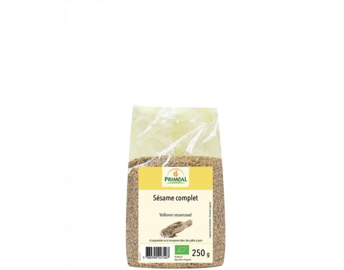 PRIMAL Graines de Ssame Complet bio - 250 g