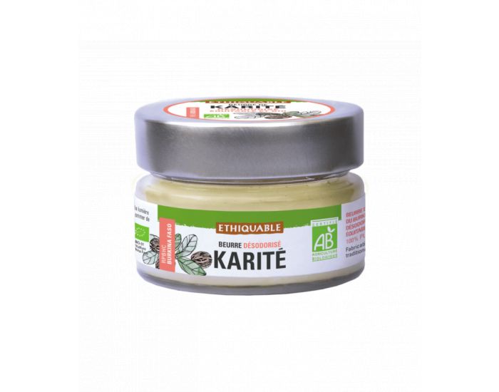 ETHIQUABLE Beurre de karit dsodoris bio & quitable - 100 g